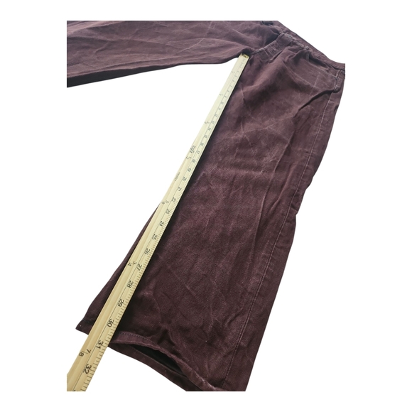 Levi’s 501 Straight Leg Jeans – Men’s 40x34, 100% Cotton, Button Fly, Brown - Picture 5 of 7